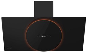 Klarstein Total Eclipse páraelszívó | LED világítás | Érintővezérlés | 594,2 m³/h | Kifúvás/körforgás