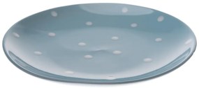Dottie égszínkék kerámiatányér, ø 25 cm - Dakls