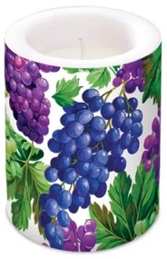 Natural Grapes átvilágítós gyertya 10x12cm