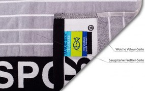 Sport Szürke strandtörölköző