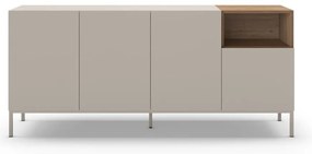 Krémszínű komód 180x80 cm Cailin – Marckeric