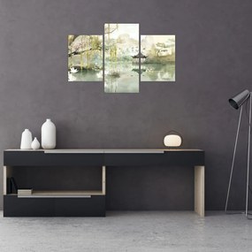 Kép - Kínai tó (90x60 cm)