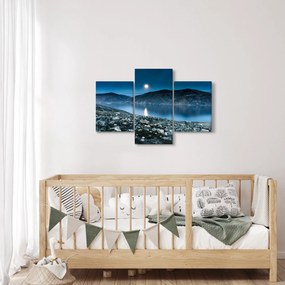 Egy éjszakai táj képe, Izland (90x60 cm)