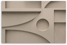 Gario Vászonkép A formák minimalista domborműve Méret: 100 x 70 cm