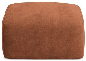 Terrakotta színű zsenília lábtartó Leila – Makamii