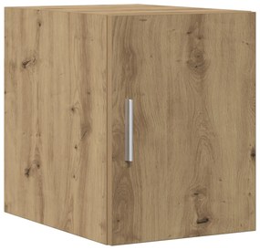 Karcsú Tárolószekrény Kézműves Tölgyfa 30x42.5x225 cm Műgyanta Fa