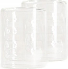 Cembra Bubbly duplafalú pohár szett, 2 db 0,25 l Homla