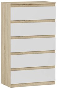 Magas komód R-5 - különböző színváltozatokban sonoma