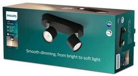 Philips STAR 2xLED/4,5W/230V állítható fényerőjű spotlámpa