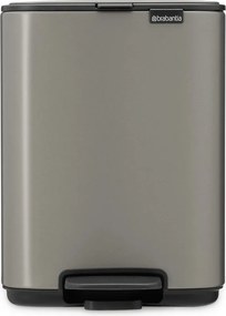 Szürke acél pedálos szemetes 4 l Bo – Brabantia