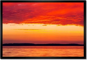 Poszterek keretben 60x40 Naplemente Felhők