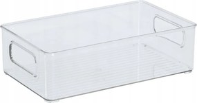 Tároló doboz, műanyag, 25,5 x 15,1 x 7,6 cm