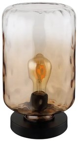 Globo 16046TA - Asztali lámpa DARINA 1xE27/60W/230V barna