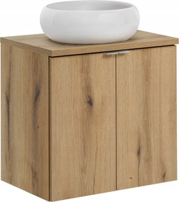 60cm-es bútorszett Wiki pulttal és pultra szerelhető mosdóval