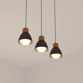 Atmosphera - Csillár zsinóron DESY 1xE27/40W/230V fenyő