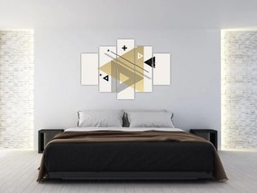 Kép - Geometriai formák N⁰4 (150x105 cm)