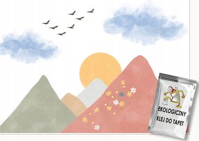 Fotótapéta Gyerekeknek Lányok Fiú Hegyek Gyerek Tapéta 350x250