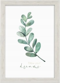 Képkeret 30x40 szürke skandináv rusztikus