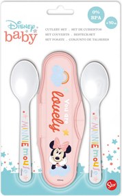 Disney Minnie Ooh Lala! baba utazó evőeszköz készlet