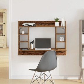 Falra Szerelhető íróasztal Mesteri fa 105x48x75 cm Mérnöki fa