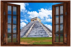 Poszterek 90x60 Kukulkán piramis Mexikó