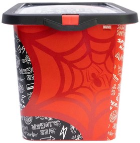 Pókember Urban Web műanyag tároló doboz 7 L