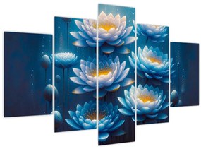 Kép - Tavirózsák a víz alatt (150x105 cm)