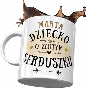 Márta Születésnapi Bögre Névnapi Ajándék Nyomtatott Fotóval