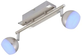 Briloner 2040-022 - LED RGB dimmelhető spotlámpa 2xLED/3,3W/230V + DO