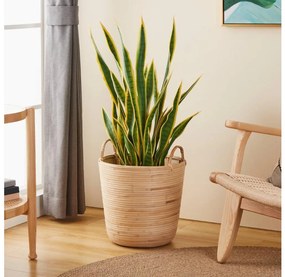 Eglo 426513 - Dekoratív kosár NARAHA 41x36 cm rattan