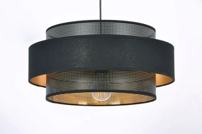 KAJA K-5281 AMOS Fekete Színű Függeszték 1xE27 15W IP20
