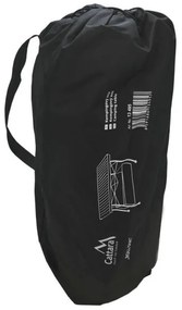 Antracit színű összecsukható kempingasztal 118x70 cm