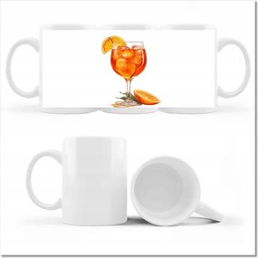 Nyomott mintás bögre Színes ital