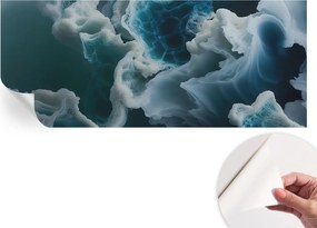 Dekoratív öntapadós fotótapéta Hálószobába Tengeri hullámok 250x104 cm