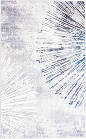 Szőnyeg Strado finom szürke velvet mintás szürke csillogás 120x170 cm