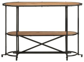tömör akácfa tálalóasztal 110 x 42 x 76 cm