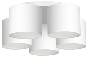 Felületre szerelhető csillár ARDEN 5xE27/60W/230V fehér