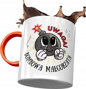 Narancssárga Bögre Margit Barátnő Feleség Nyomtatott Fotóval