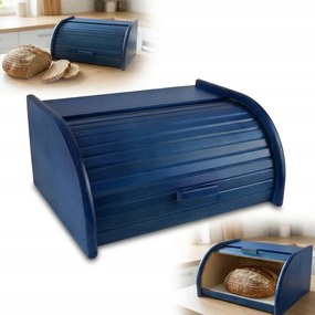Fa Kenyértartó Kicsi Kék 31x26x16cm Lengyel