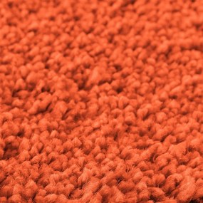 Csúszásmentes Fürdőszőnyeg Narancssárga 50 x 80 cm PP