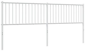 fehér fém fejtámla 200 cm