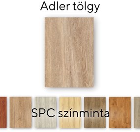 Leziter Adler tölgy Vinyl SPC padló minta/db