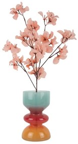 Piros-kék üveg váza (magasság 20,5 cm) Summer Vibes – PT LIVING