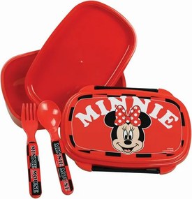 Disney Minnie Surf szendvicsdoboz + evőeszköz szett