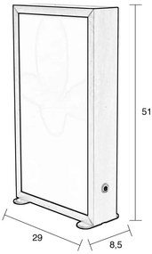 Fekete állólámpa Grow - Zuiver