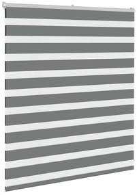 zebrafüggönnyel sötét szürke szövetszélesség 120,9cm poliészter