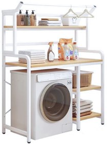 DARBY mosógép fölé polc, tölgyfa