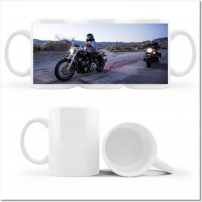 Harley Davidson fényképes bögre Motorkerékpár