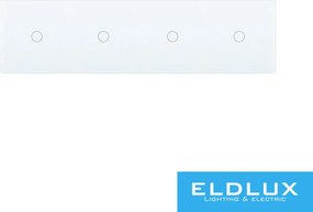 ELDLUX ELDTREND négyes soroló érintőpanel fehér