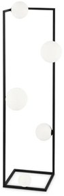 Ideal Lux - LED Állólámpa ANGOLO 5xG9/3W/230V fekete